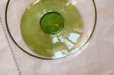画像8: イギリス　ヴィンテージのグリーンのデザートグラス　
