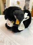 画像8: 西ドイツ 白いリボンがキュートな Steiffの黒猫 Kuschel  