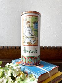イギリス イアン・ローガンデザインのハロッズの缶