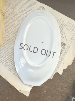 画像9: フランス シルバー縁のお花ラヴィエ