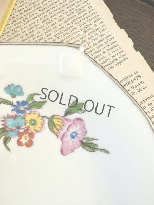 画像4: フランス シルバー縁のお花ラヴィエ