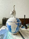 画像16: フランス アールデコスタイル 猫のトリケットBOX