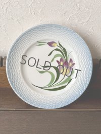 フランス St. AMAND サンタマン チューリップデザート皿 ・ｂ