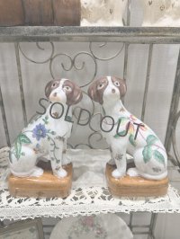 イギリス スタッフォードシャードッグ flower