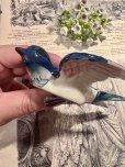 画像2: フランス 幸せを呼ぶ陶器のツバメ 