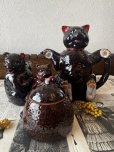画像6: イギリス つぶらな瞳の黒熊ティーポット