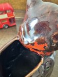 画像9: イギリス つぶらな瞳の黒熊ミルクピッチャー