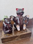 画像3: イギリス つぶらな瞳の黒熊ティーポット