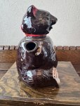 画像23: イギリス つぶらな瞳の黒熊ティーポット