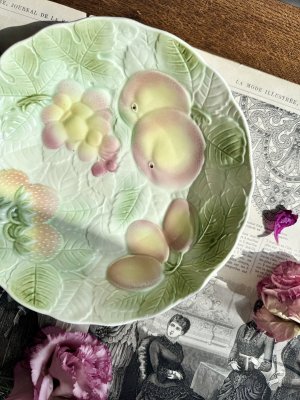 画像1: フランス  バルボティーヌ Salinsフルーツ柄の深皿