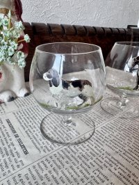 フランス ドッグのコニャックグラス II