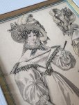 画像8: フランス 1829年 貴婦人のファッションプレート