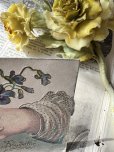 画像7: フランス  重ねた手とスミレ 1907年のカード再会