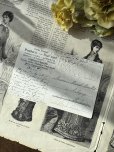 画像15: フランス  重ねた手とスミレ 1907年のカード再会