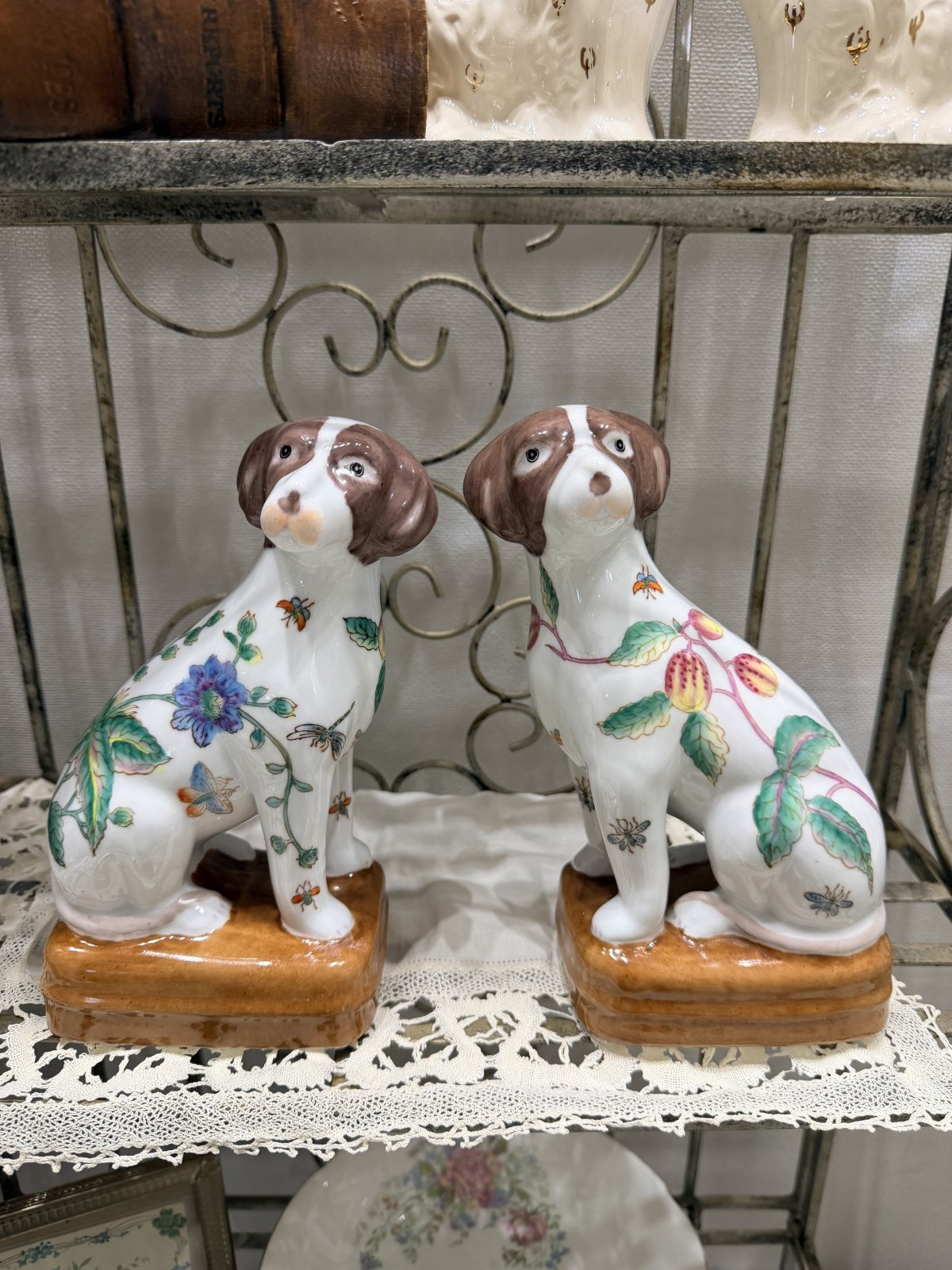 イギリス スタッフォードシャードッグ flower