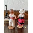 画像15: フランス セルロイド人形 民族衣装を着た男の子と女の子 (15)