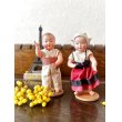 画像10: フランス セルロイド人形 民族衣装を着た男の子と女の子 (10)