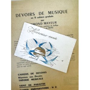 画像: フランス 1903年ツバメたちのNEWYEARカード