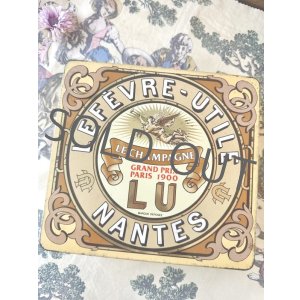 画像: フランス LUのシャンパンシリーズビスケット缶　