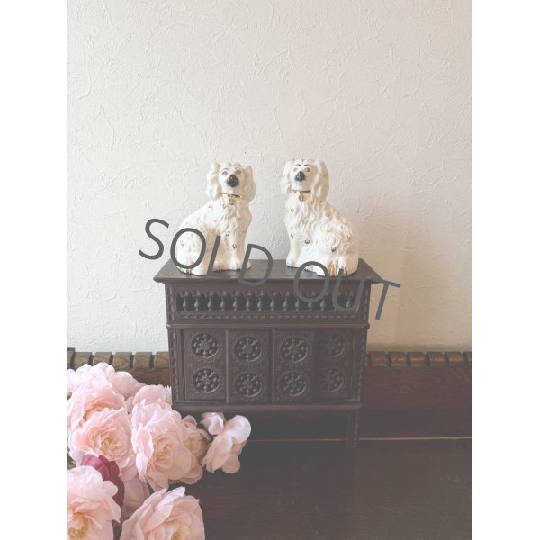 画像3: イギリス スタッフォードシャードッグ ホワイト (3)