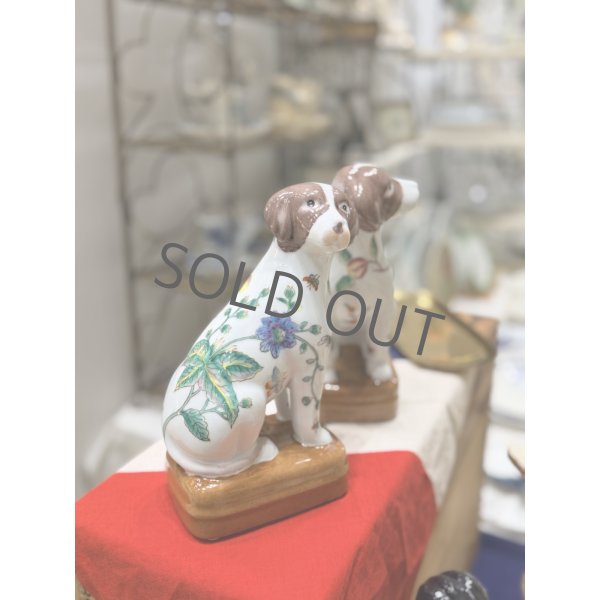 画像6: イギリス スタッフォードシャードッグ flower (6)