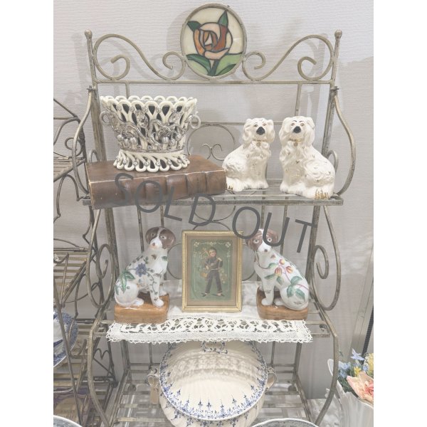 画像4: イギリス スタッフォードシャードッグ flower (4)